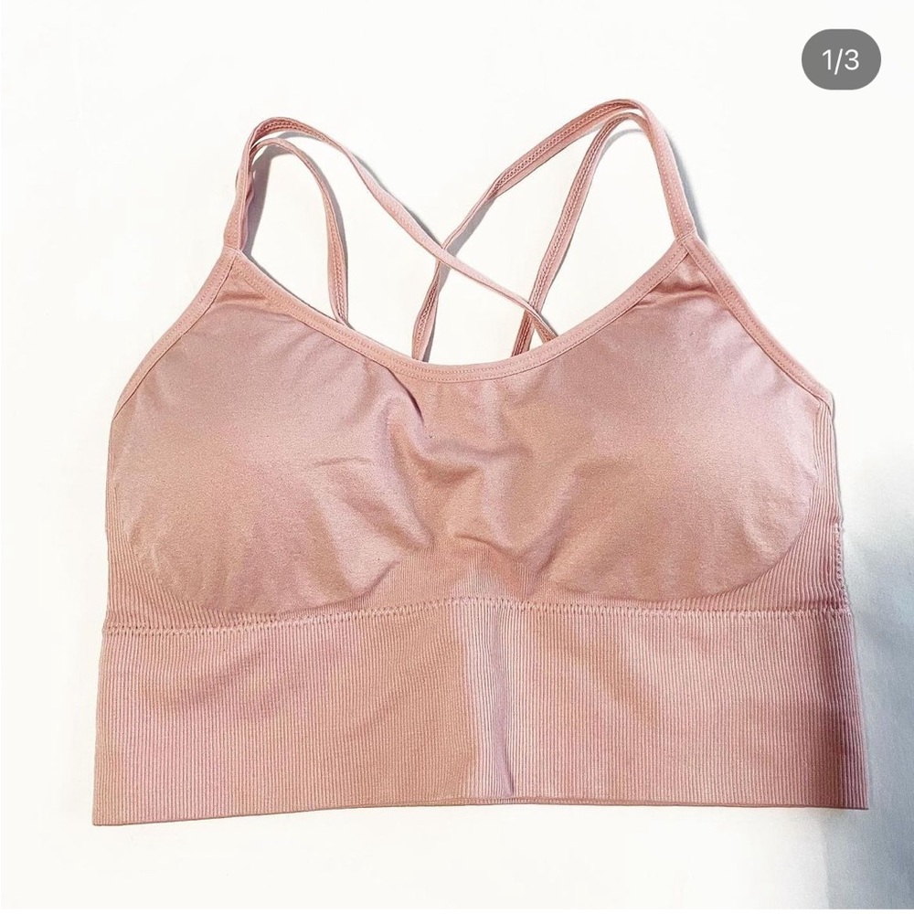 Pink workout tank